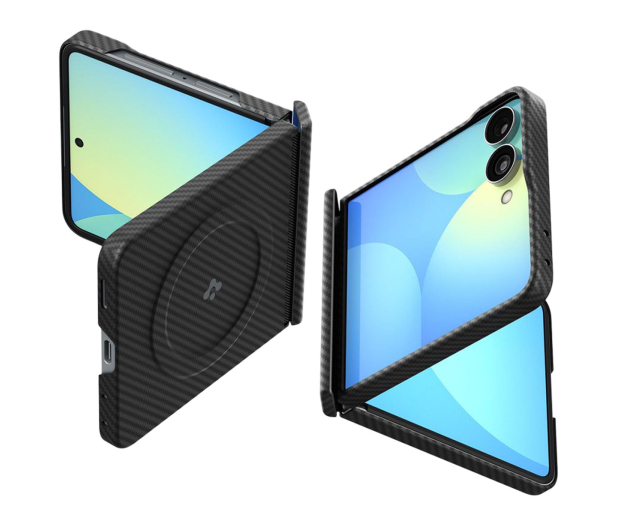 Spigen Air Skin Aramid MagSafe do Samsung Galaxy Z Flip8 black - 1571743 - zdjęcie 3